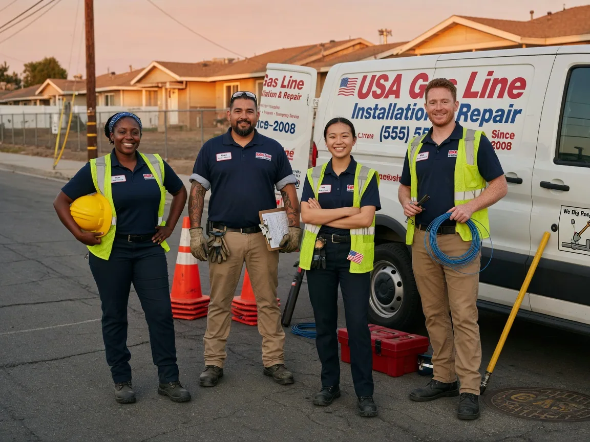 Gas Line Installation company in Dent, MN